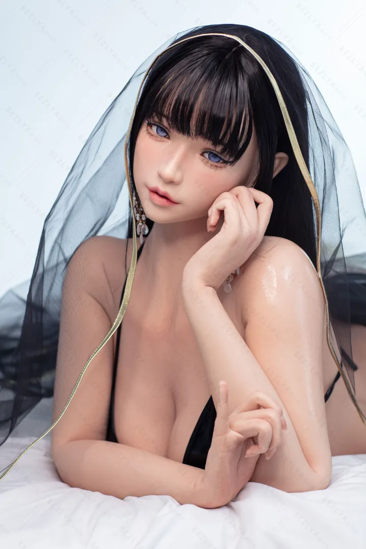 160cm (5ft3) F-Cup Lightweight Silicone Sex Doll, Movable Jaw Head Mandragora